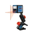 Bosch GLL25-10 30ft Multi-Use Self-Leveling Vertical and Horizontal Cross-Line Laser Level, Red