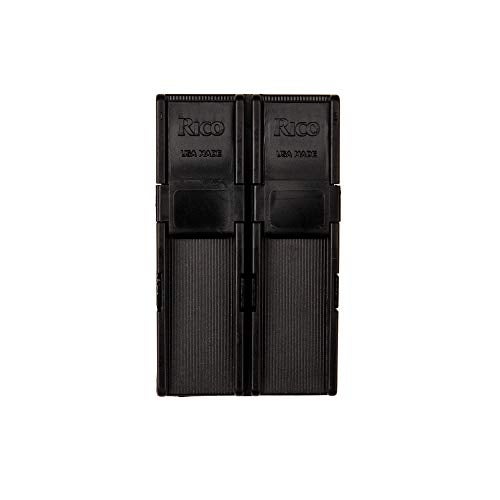 D Addario Reed Guard IV - Sax & Clarinet Reed Case - Fits Reeds for Bb Clarinet, Soprano Sax, & Alto Sax