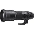 Sigma 4185955 500mm f/4 DG HSM Sports Optical Lens for Nikon, Black