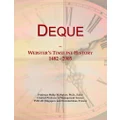 Deque: Webster's Timeline History, 1482 - 2005
