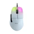ROCCAT Kone Pro PC Gaming Mouse, Lightweight Ergonomic Design, Titan Switch Optical, AIMO RGB Lighting, Superlight Wired Computer Mouse, Titan Scroll Wheel, Honeycomb Shell, 19K DPI - White