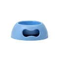 United Pets Pappy Dog Food and Water Bowl Powder Blue Medium