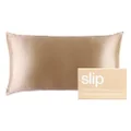 Slip Pure Silk Zippered Pillowcase, Caramel, King