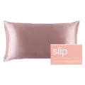 Slip Pure Silk Zippered Pillowcase, Pink, King