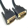 Astrotek DVI-D 24+1 Pins Male to Male Dual Link Cable, 2 Meter Length
