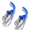 Astrotek CAT6A 10GbE RJ45 Shielded Ethernet Network LAN Cable, 10 Meter Length, Blue