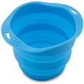 Beco Collapsible Silicone Travel Dog Bowl Blue Medium