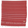 Bersuse 100% Cotton - Anatolia XL Blanket Turkish Towel - 61X82 Inches, Red