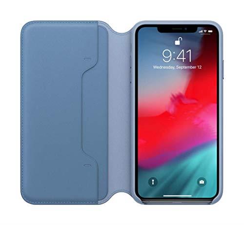 Apple iPhone Xs Max - Leather Folio - Cornflower