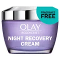 Face Mask Gel by Olay Masks, Overnight Facial Moisturizer Night Cream 1.7 Ounce Anti-Aging Night Recovery