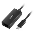 mbeat USB-C RJ45 Gigabit Ethernet LAN Network Adapter, RJ45 to USB Type C / Thunderbolt 3/Type-C Gigabit Ethernet LAN Network Adapter, Compatible for MacBook Pro 2020/2019/2018/2017, MacBook Air, Dell XPS and More - Black