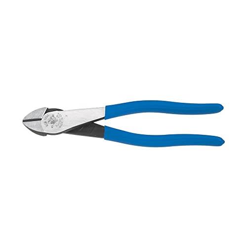 Klein Tools Heavy Duty Diagonal Cutting Pliers, Cuts ACSR, screws, nails and most hardened wire, D200028