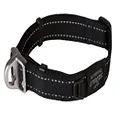 Rogz Quick Fit Stretch Escape Safety Dog Collar Black Large