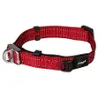Rogz Quick Fit Stretch Escape Safety Dog Collar Red Large