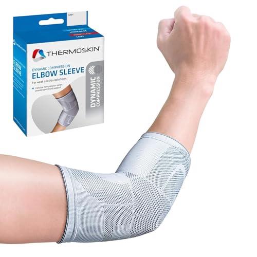 Thermoskin Dynamic Compression Elbow Sleeve, Grey, L/XL