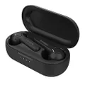Nokia Lite Earbuds (Genuine Nokia Product) 2021 Universal Bluetooth Earphones with Audio, Charging Case, Up to 36 Hours Battery, Easy Touch Controls, Black Medium