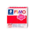STAEDTLER Fimo Soft 8020-24 Oven Hardening Modelling Clay 56g - Indian Red