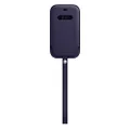 Apple Leather Sleeve with MagSafe (for iPhone 12 Mini) - Deep Violet