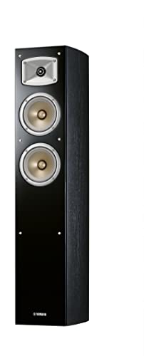 Yamaha NS-F330 Floorstanding Speaker with 2-Way Bass-Reflex System, Black (Each)