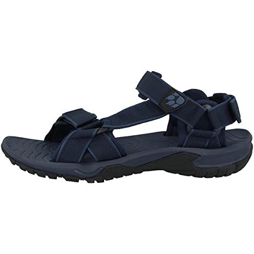 Jack Wolfskin Men's LAKEWOOD RIDE SANDAL men's travel sandal Sandal, Night Blue, US Men's 7 D US