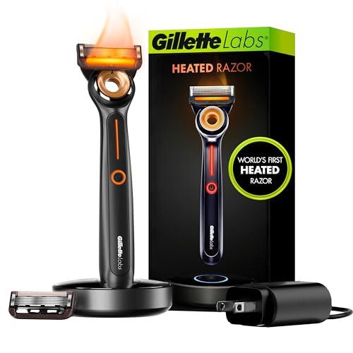 Gillette Gillettelabs Heated Razor Starter Kit - 1 Handle, 2 Blade Refills, 1 Charging Dock