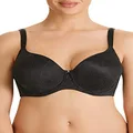 Berlei Women's Underwear Microfibre Lift & Shape T-Shirt Bra, Black, 14DD