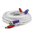 Swann Security 45ft Security Extension Cable with BNC Connectors and Fire Rated UL Rating for DVR Security Cameras and Systems