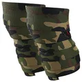 Harbinger Red Line 78-Inch Knee Wraps for Weightlifting (Pair), Camo