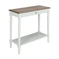 Convenience Concepts French Country Hallway Table, Driftwood