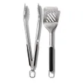 OXO Good Grips Grilling Tongs and Turner Set Black/Silver Set of 2
