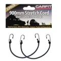 Carfit 46BC900-2 Bungee Strap with Steel Hooks 2 Piece Set, Set of 2