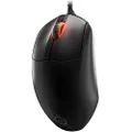 SteelSeries Prime FPS Gaming Mouse – 18,000 CPI TrueMove Pro Optical Sensor – 5 Programmable Buttons – Magnetic Optical Switches – Brilliant Prism RGB Lighting - Black