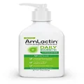 AmLactin Daily Moisturizing Lotion for Dry Skin – 7.9 oz Pump Bottle – 2-in-1 Exfoliator and Body Lotion with 12% Lactic Acid, Dermatologist-Recommended Moisturizer for Soft Smooth Skin