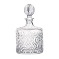 Davis & Waddell Fine Foods Deluxe Decanter, Capacity 1.2 Litre, 13.5 x 13.5 x 24 cm, Clear