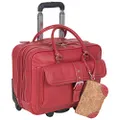 Kenneth Cole REACTION Abs 8-wheel 3-piece Nested Set Luggage: 20" Carry-on, 24", 28", Red (red) - 827794