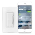 Leviton Decora 15 amps 600 watts Apple Home Kit WiFi Smart Switch White