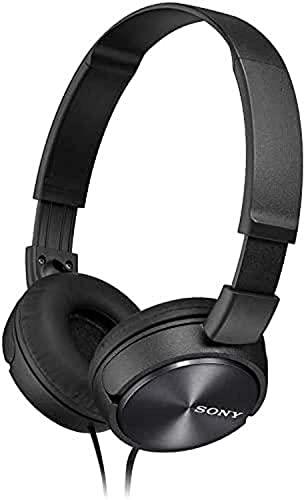 Sony MDRZX310 Foldable Headphones - Metallic Black (International Version)