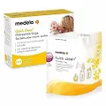 Medela Baby Bottler Steriliser, Quick Clean Microwave Steam Sterilising Bags for Cleaning of Breast Shields, Milk Collection Bottles, Teats, Pacifiers & More, Pack of 5