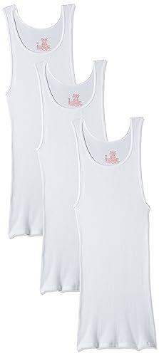 Hanes Men's 3 Pack Ultimate Tagless Tank, White, XX-Large