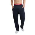 Champion Men's Open Bottom Light Weight Jersey Sweatpant, Navy, XX-Large
