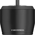 Thermos TS4034BK4 16 Ounce Vacuum Insulated Cold Cup with Straw, Black