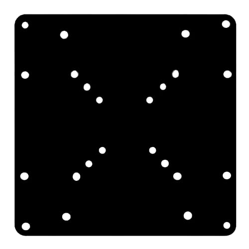 Brateck LCD 200X200 VESA Extension Plate for Most 23-42 Inches TVs