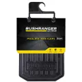 Bushranger 56X01 Small Moulded Mudflap, Black, Set of 2