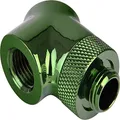 Thermaltake Pacific G1/4 90 Degree Adapter - Green (2-Pack Fittings)