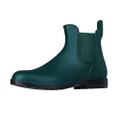 Asgard Women's Ankle Rain Boots Waterproof Chelsea Boots, Green, 5 US