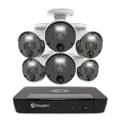 Swann Camera 4K HD Security System - 8-Channel NVR with 2TB HDD, 6 Bullet Cameras, Night Vision, Smart Alerts, IP66 Weatherproof - Ultimate Surveillance for Home & Business