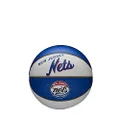 Wilson NBA Team Retro Mini Basketball, Brooklyn Nets