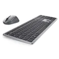 Dell Premier Wireless Keyboard and Mouse Combo KM7321W, Rechargeable, Multi-Device Bluetooth Connectivity, Programmable Keys and Buttons, Gray