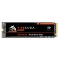 Seagate FireCuda 530, 500GB, Internal SSD, M.2 PCIe Gen4 ×4 NVMe 1.4, Transfer speeds up to 7300 MB/s, 3D TLC NAND, 640 TBW, 1.8M MTBF, for PS5/PC, 3 Year Rescue Services (ZP500GM3A013)