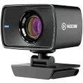 Elgato Facecam - 1080p60 Full HD Webcam for Video Conferencing, Gaming, Streaming, Sony Sensor, Fixed-Focus Glass Lens, Optimized for Indoor Lighting, Onboard Memory, works with Zoom, Teams, PC/Mac